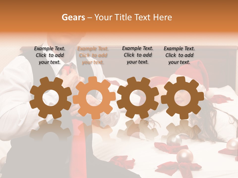 Attractive Desire Beauty PowerPoint Template