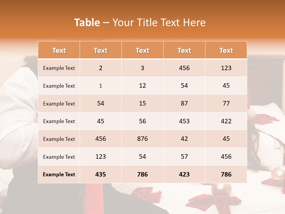Attractive Desire Beauty PowerPoint Template