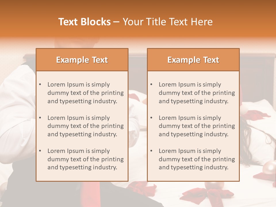 Attractive Desire Beauty PowerPoint Template