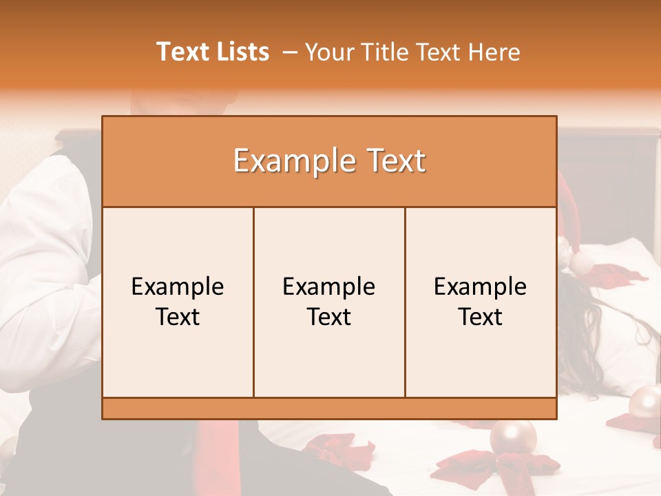 Attractive Desire Beauty PowerPoint Template