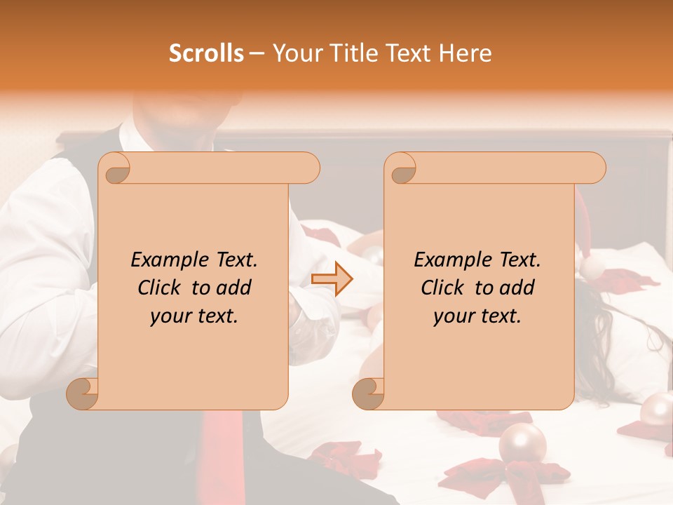 Attractive Desire Beauty PowerPoint Template