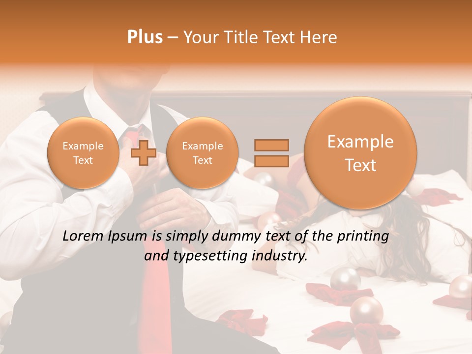 Attractive Desire Beauty PowerPoint Template