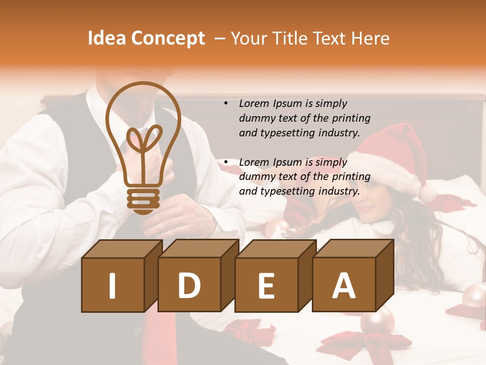 Attractive Desire Beauty PowerPoint Template