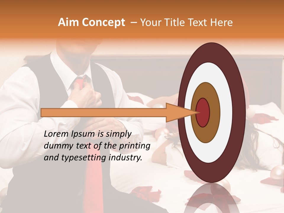 Attractive Desire Beauty PowerPoint Template