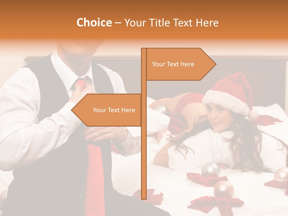 Attractive Desire Beauty PowerPoint Template