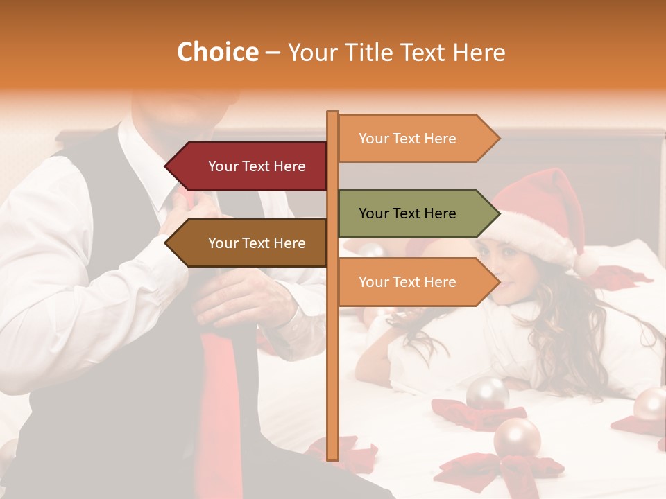 Attractive Desire Beauty PowerPoint Template