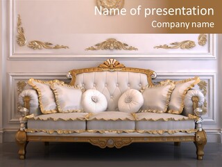 Stylish Magnificent Furniture PowerPoint Template