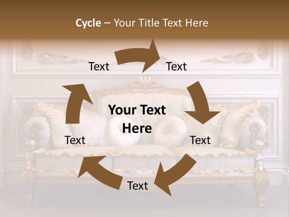 Stylish Magnificent Furniture PowerPoint Template