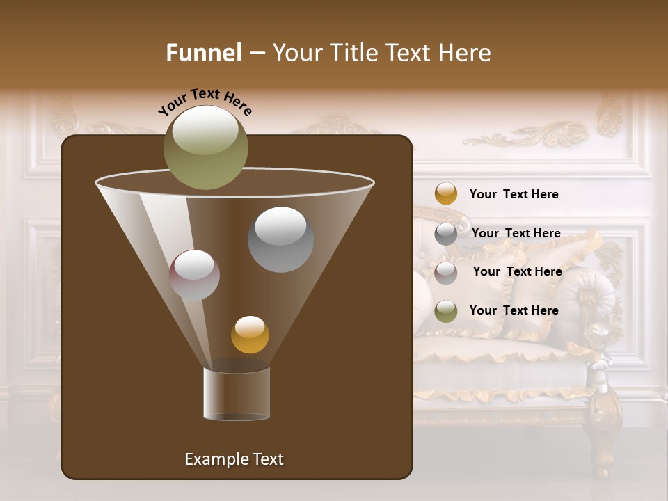 Stylish Magnificent Furniture PowerPoint Template