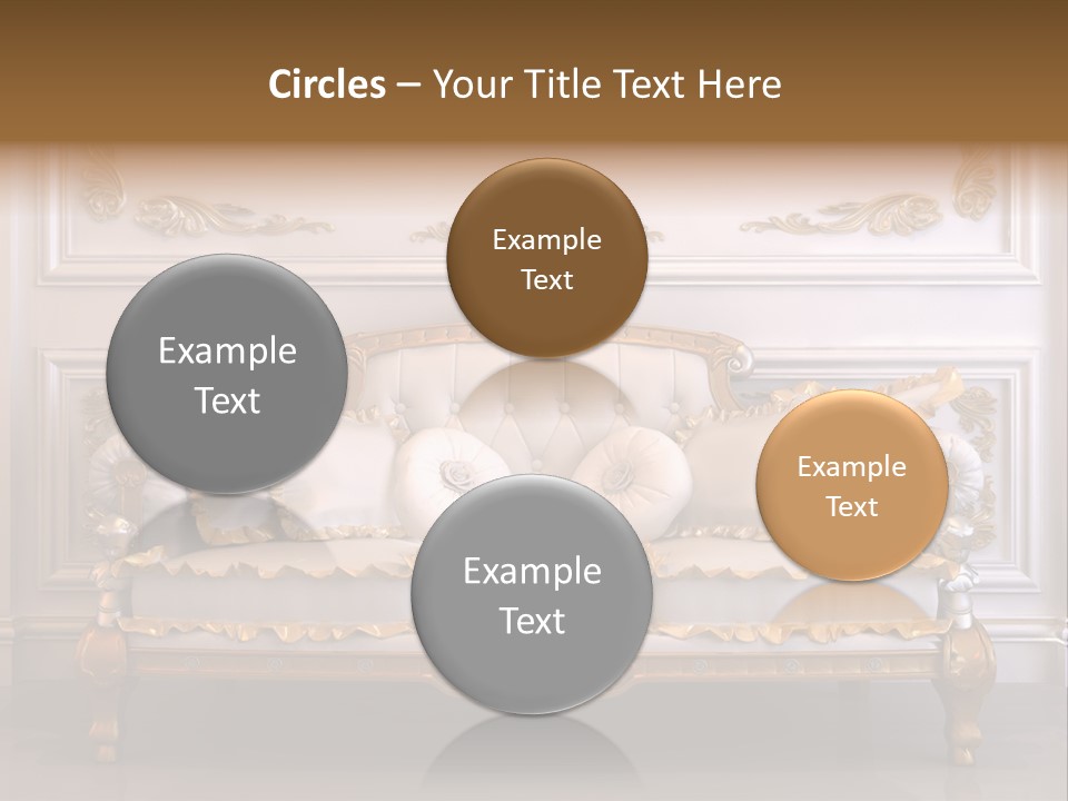 Stylish Magnificent Furniture PowerPoint Template