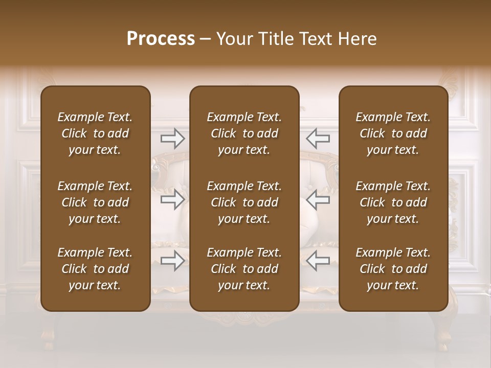 Stylish Magnificent Furniture PowerPoint Template