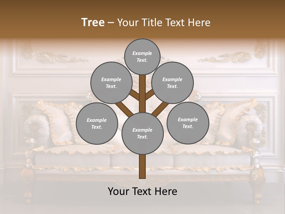 Stylish Magnificent Furniture PowerPoint Template