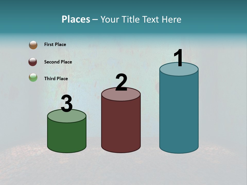 Luxury Room Grunge PowerPoint Template