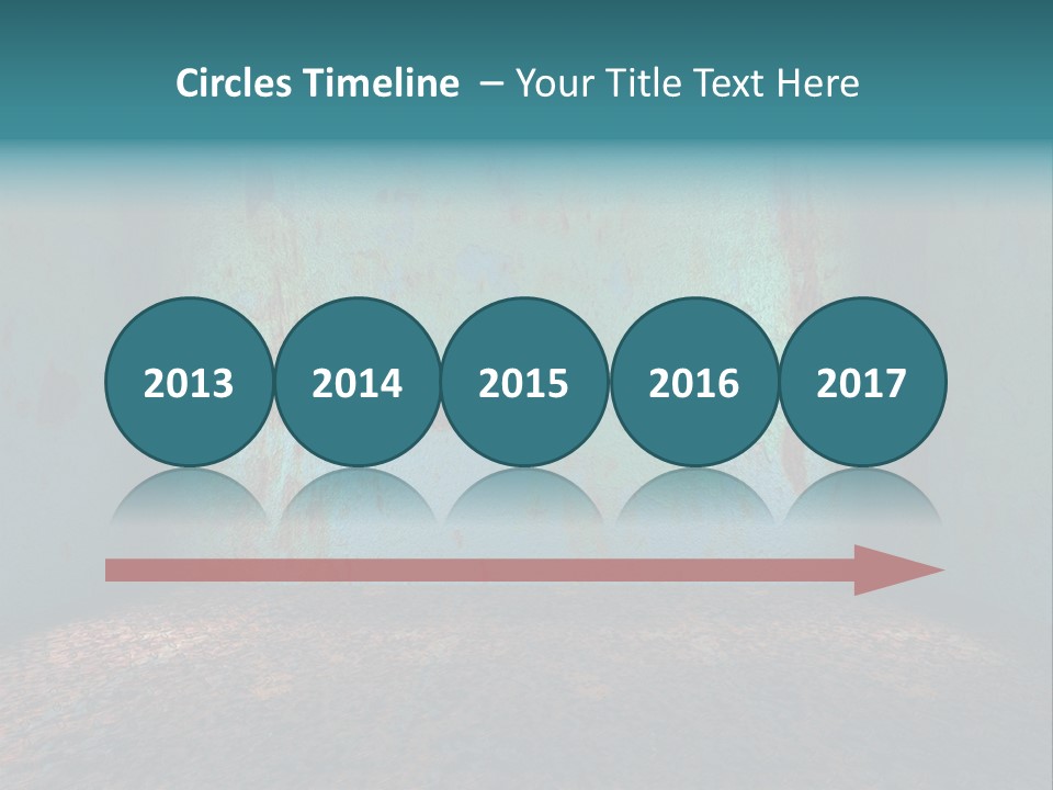 Luxury Room Grunge PowerPoint Template