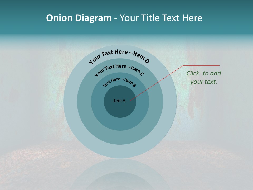 Luxury Room Grunge PowerPoint Template