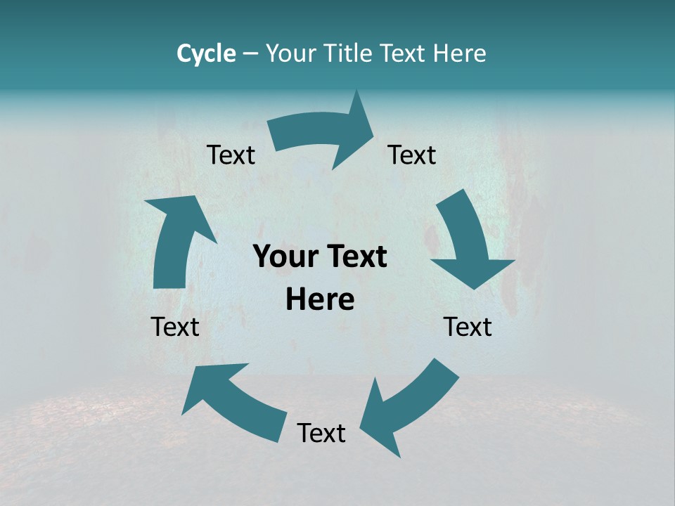 Luxury Room Grunge PowerPoint Template