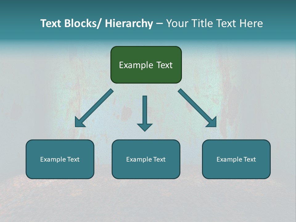 Luxury Room Grunge PowerPoint Template