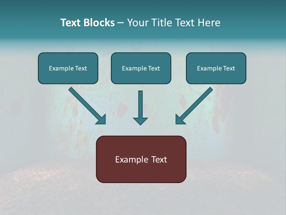 Luxury Room Grunge PowerPoint Template