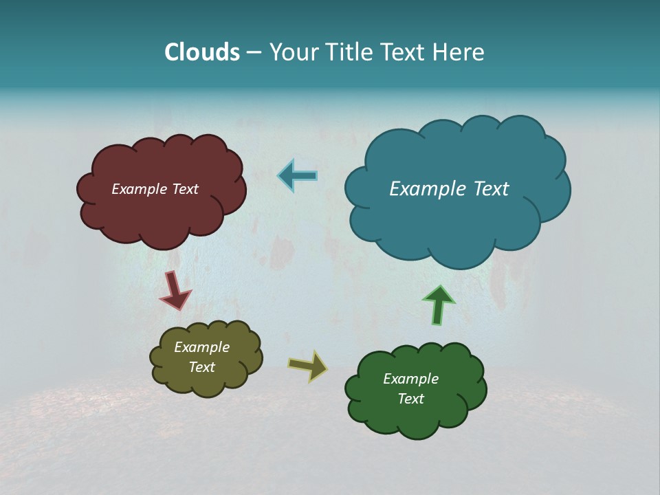 Luxury Room Grunge PowerPoint Template