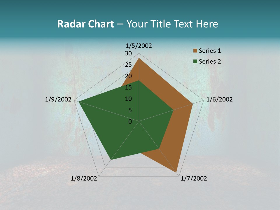 Luxury Room Grunge PowerPoint Template