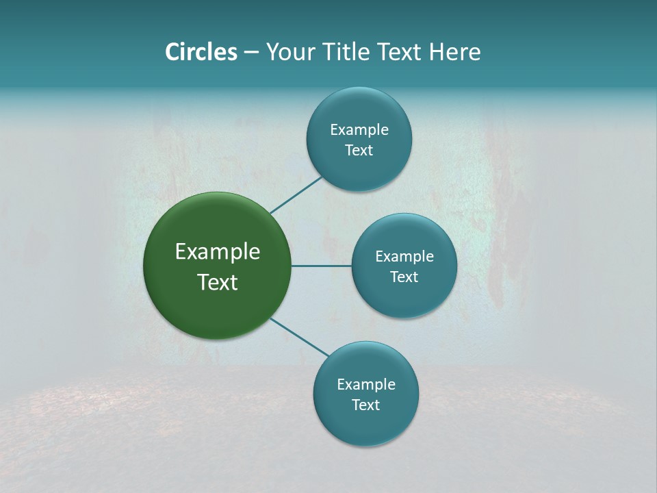 Luxury Room Grunge PowerPoint Template