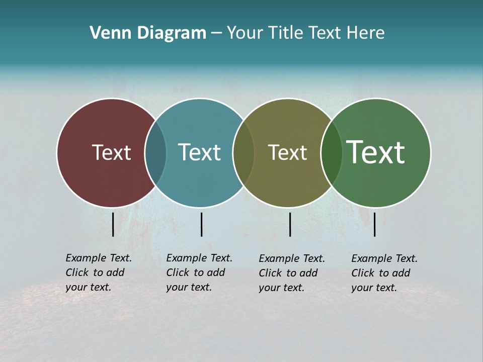 Luxury Room Grunge PowerPoint Template