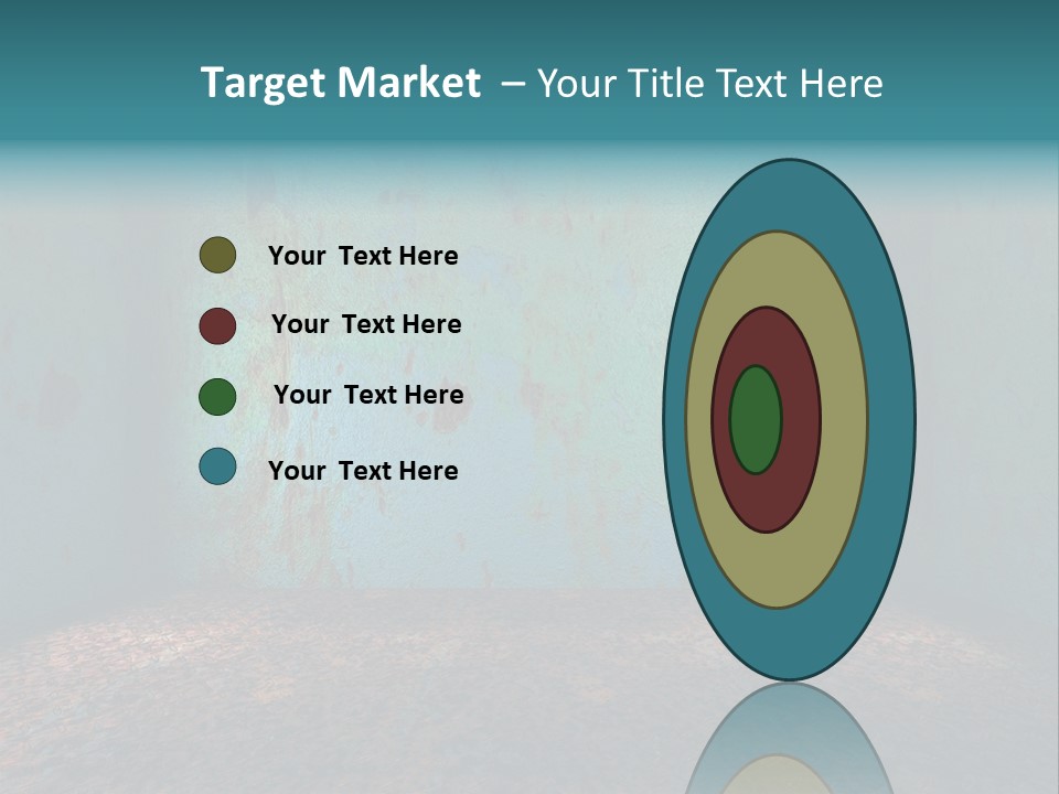 Luxury Room Grunge PowerPoint Template