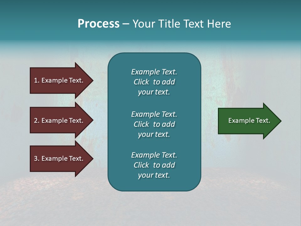 Luxury Room Grunge PowerPoint Template