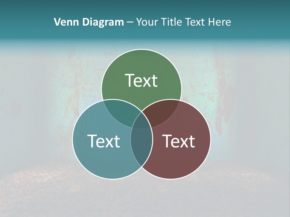 Luxury Room Grunge PowerPoint Template