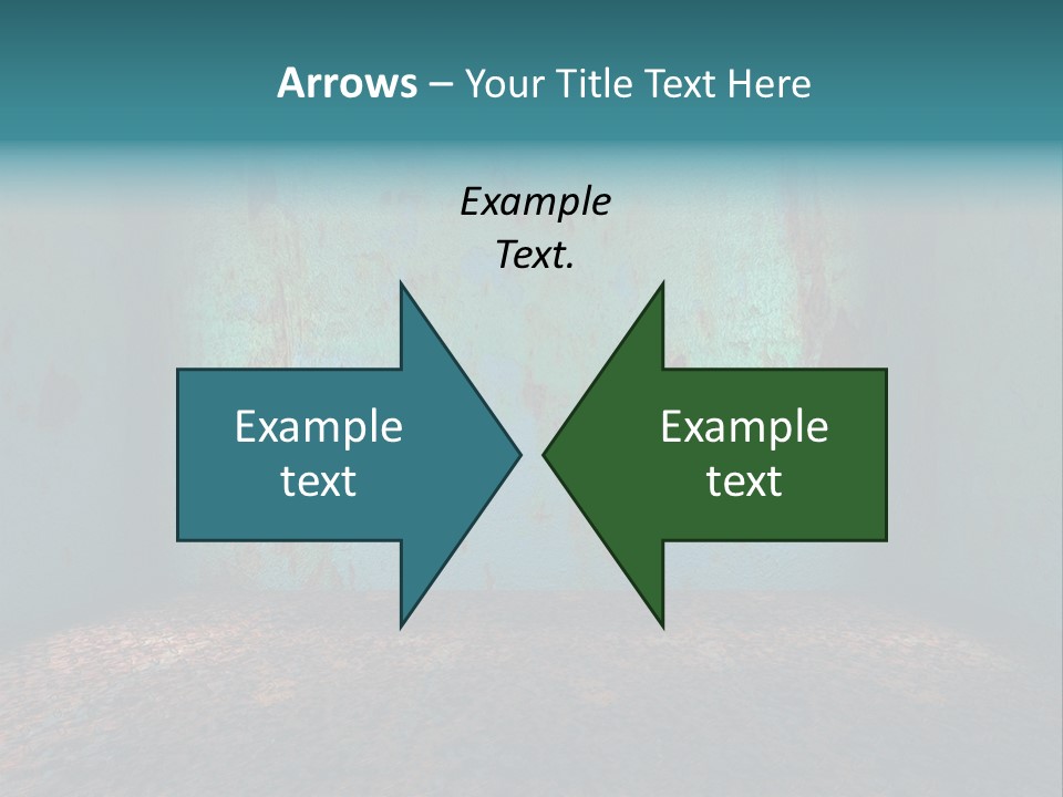 Luxury Room Grunge PowerPoint Template