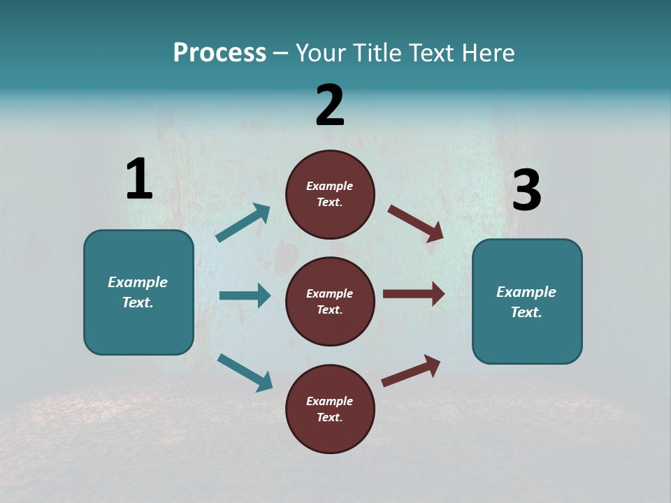 Luxury Room Grunge PowerPoint Template