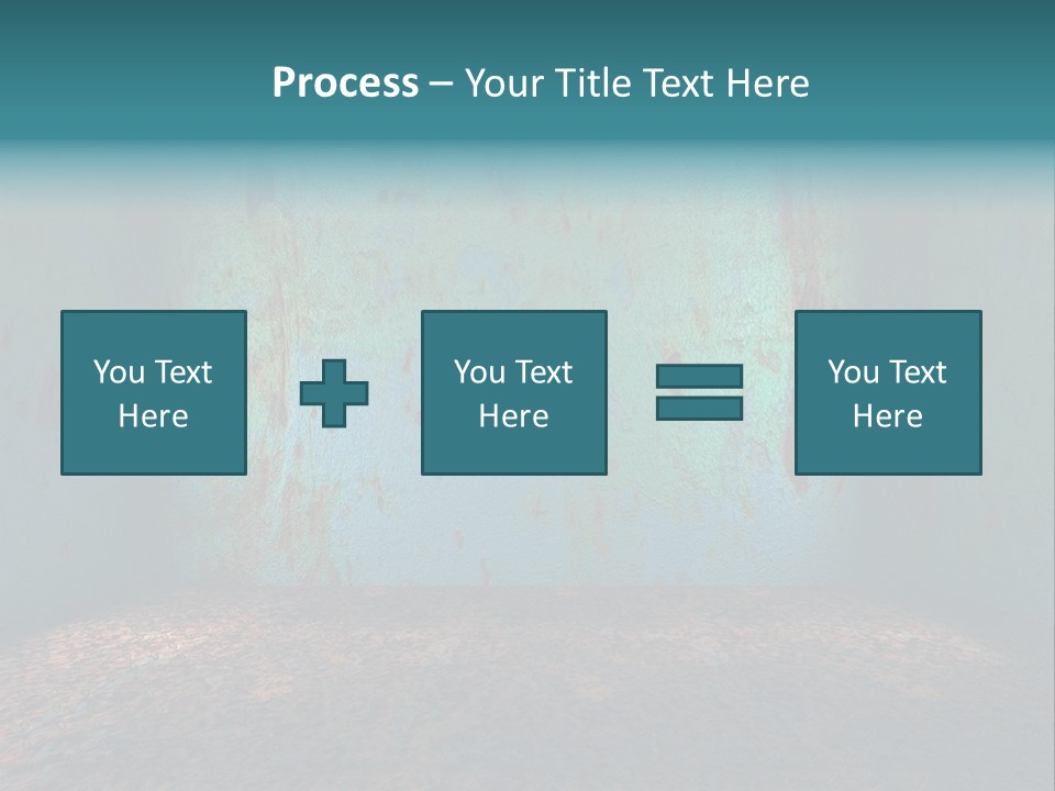 Luxury Room Grunge PowerPoint Template