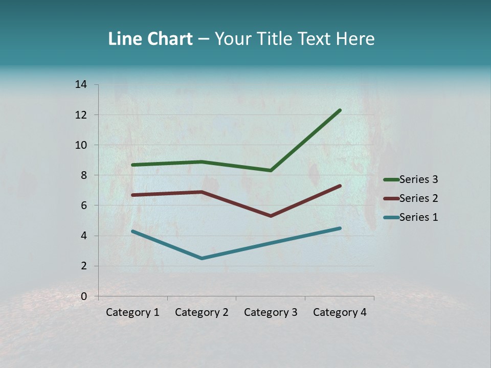 Luxury Room Grunge PowerPoint Template