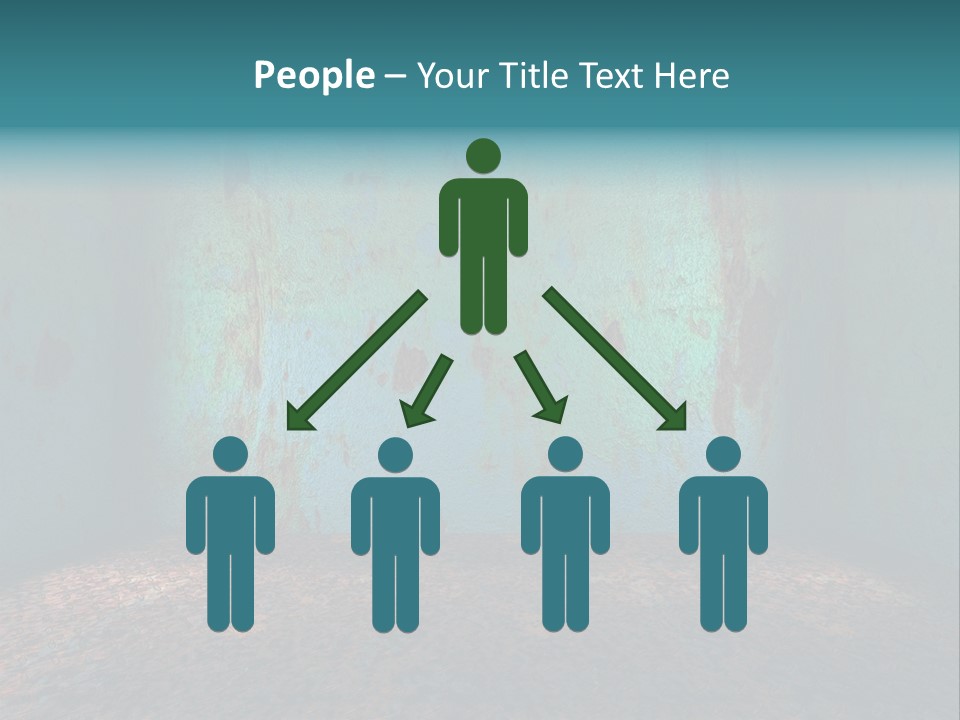 Luxury Room Grunge PowerPoint Template