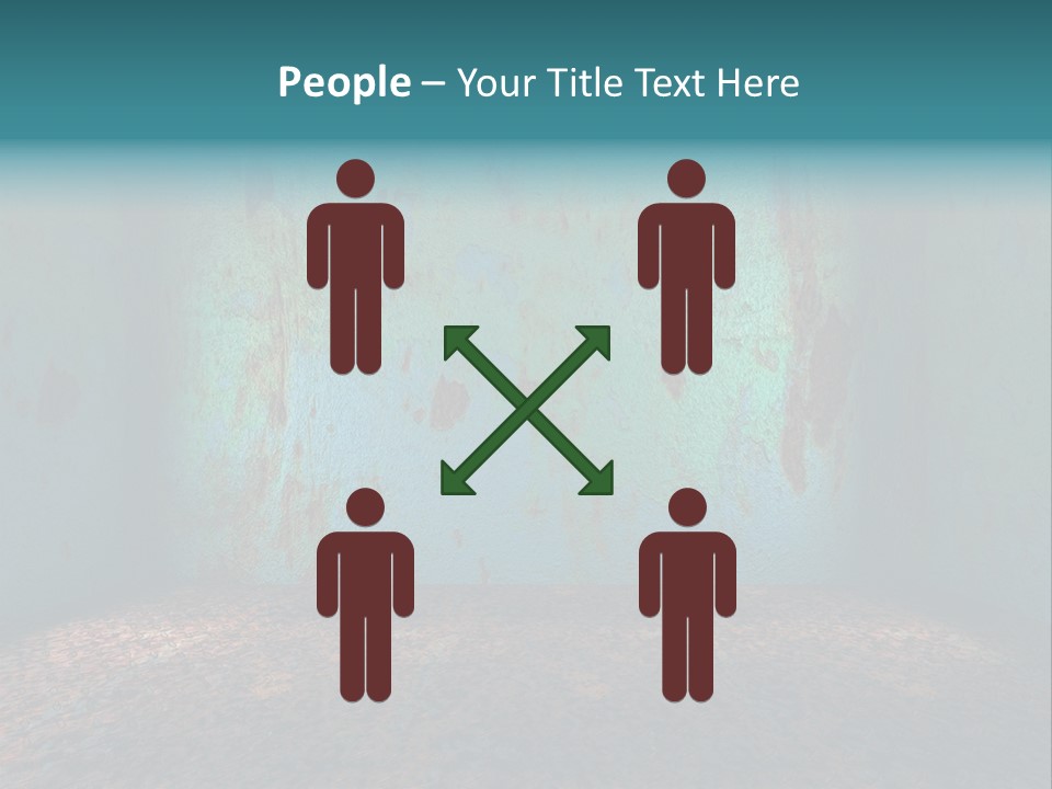 Luxury Room Grunge PowerPoint Template