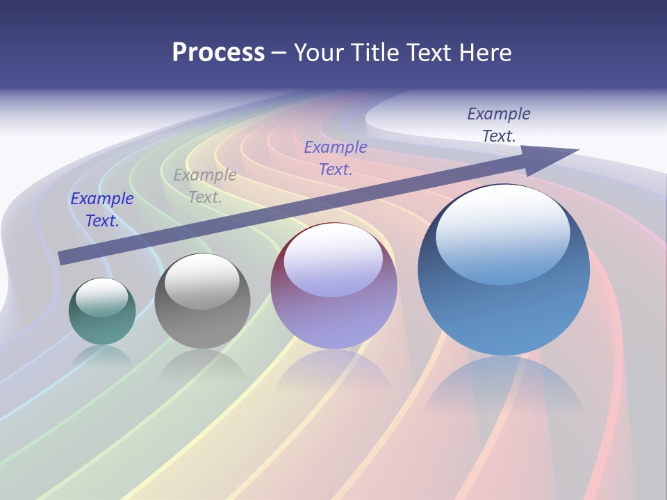 Cover Blank Spectrum PowerPoint Template