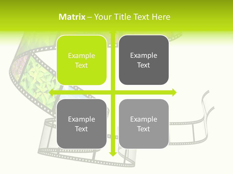 Horizontal Contemporary Minimalist PowerPoint Template
