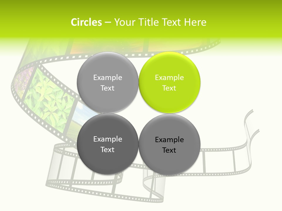 Horizontal Contemporary Minimalist PowerPoint Template