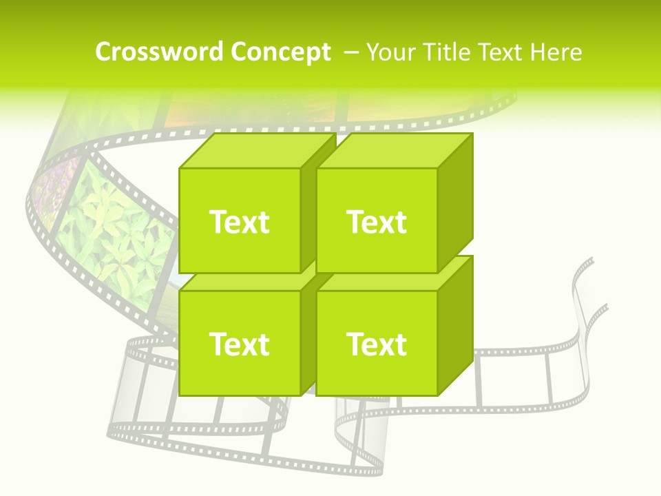 Horizontal Contemporary Minimalist PowerPoint Template