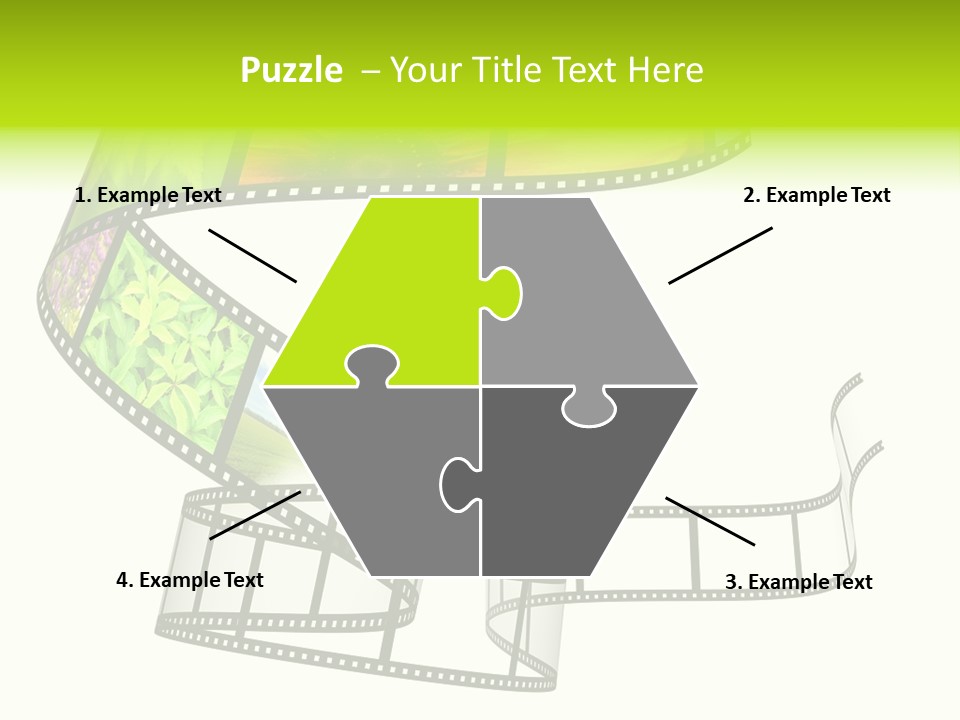 Horizontal Contemporary Minimalist PowerPoint Template