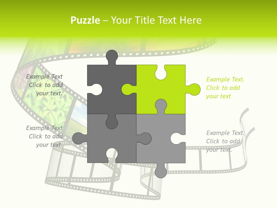 Horizontal Contemporary Minimalist PowerPoint Template