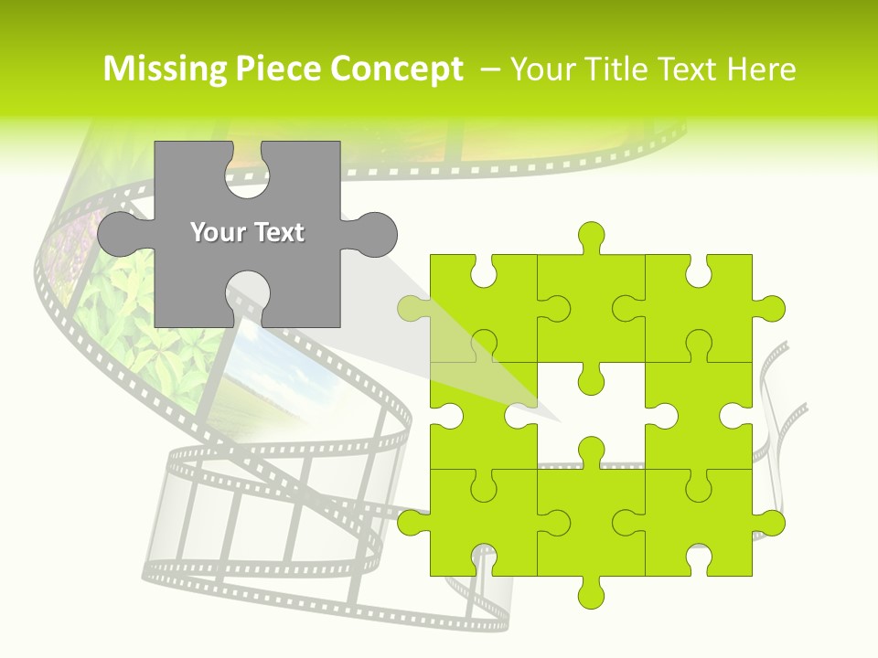 Horizontal Contemporary Minimalist PowerPoint Template