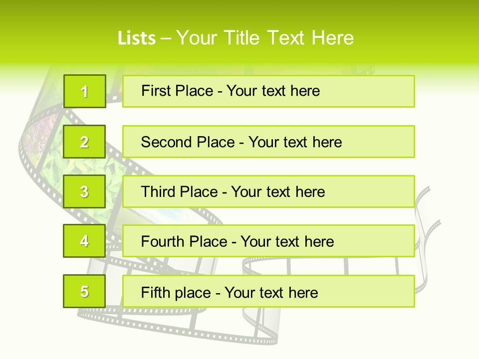 Horizontal Contemporary Minimalist PowerPoint Template