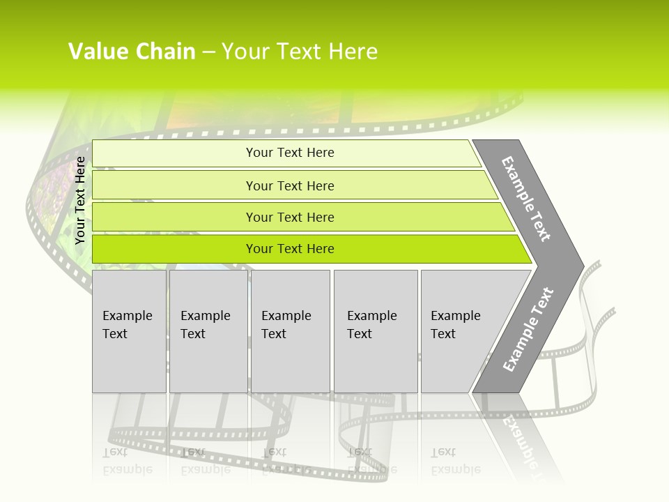 Horizontal Contemporary Minimalist PowerPoint Template