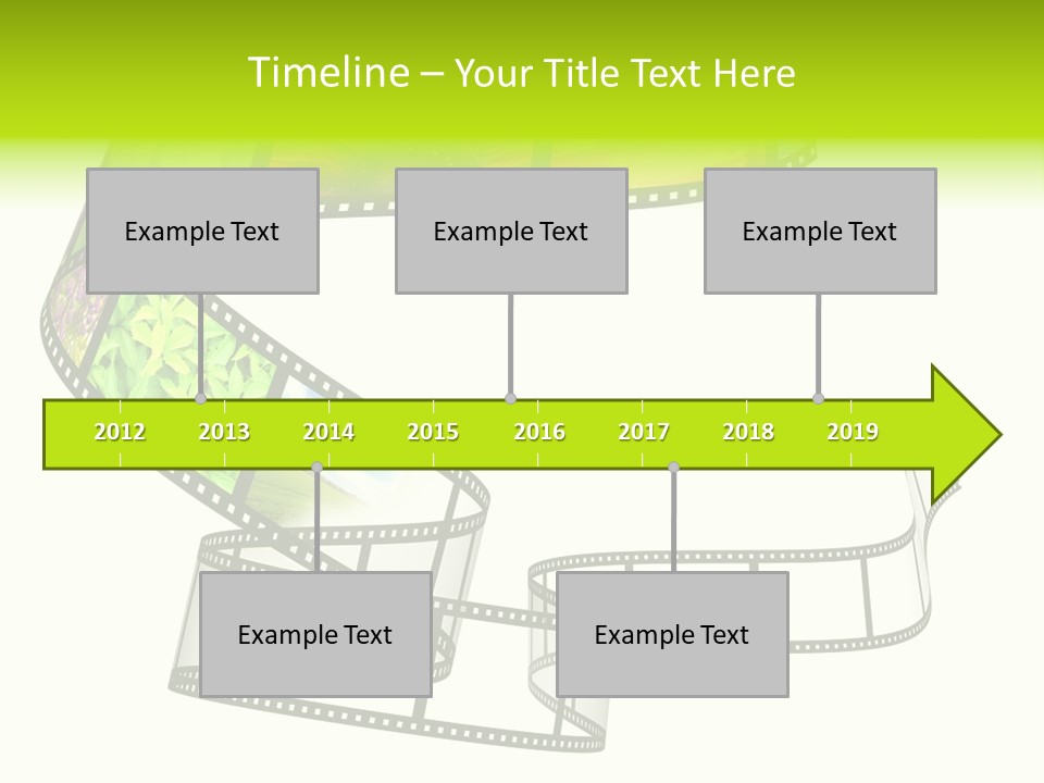 Horizontal Contemporary Minimalist PowerPoint Template
