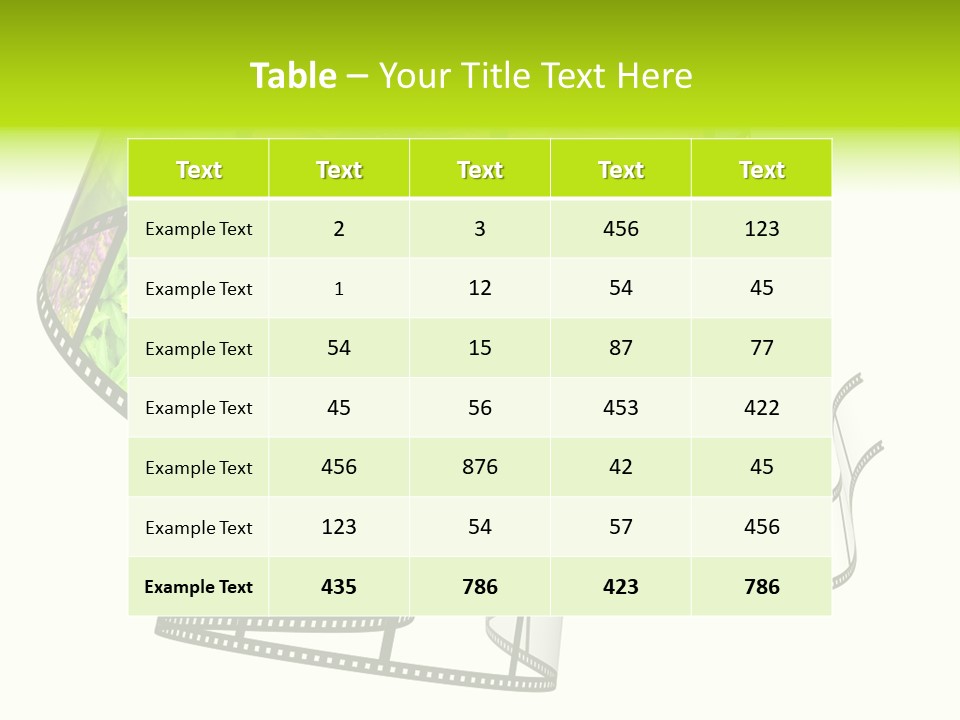 Horizontal Contemporary Minimalist PowerPoint Template