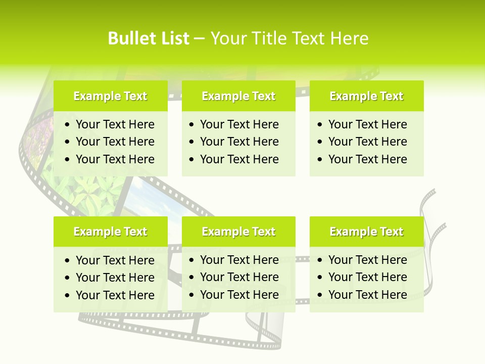 Horizontal Contemporary Minimalist PowerPoint Template