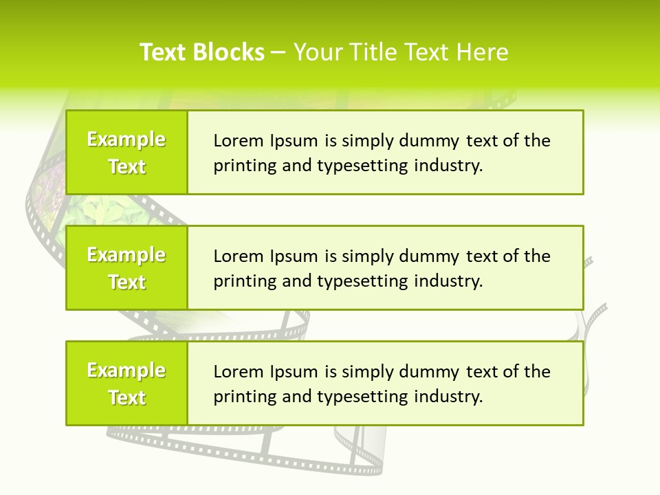 Horizontal Contemporary Minimalist PowerPoint Template