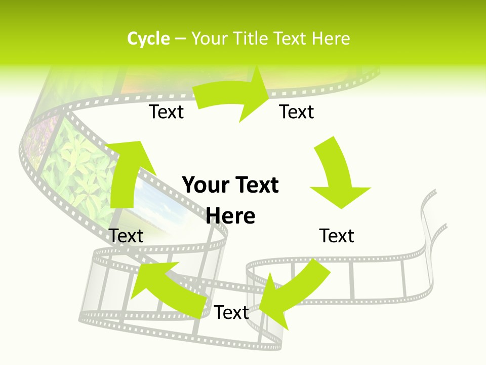 Horizontal Contemporary Minimalist PowerPoint Template