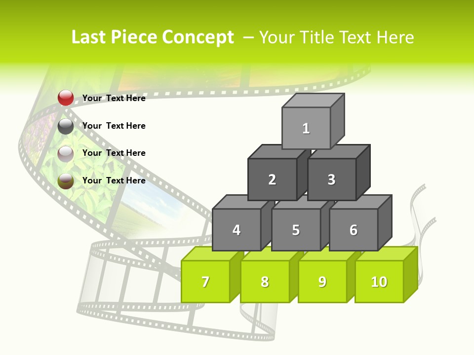 Horizontal Contemporary Minimalist PowerPoint Template